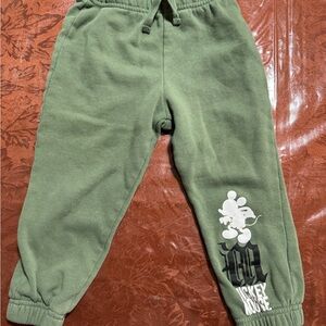 Green Kids Joggers DISNEY